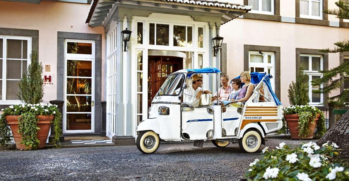 Madeira: Botanical Garden in a Tuk-Tuk Tour - Timing That Works: 1.5 Hours for Short-Time Funchal Visits
